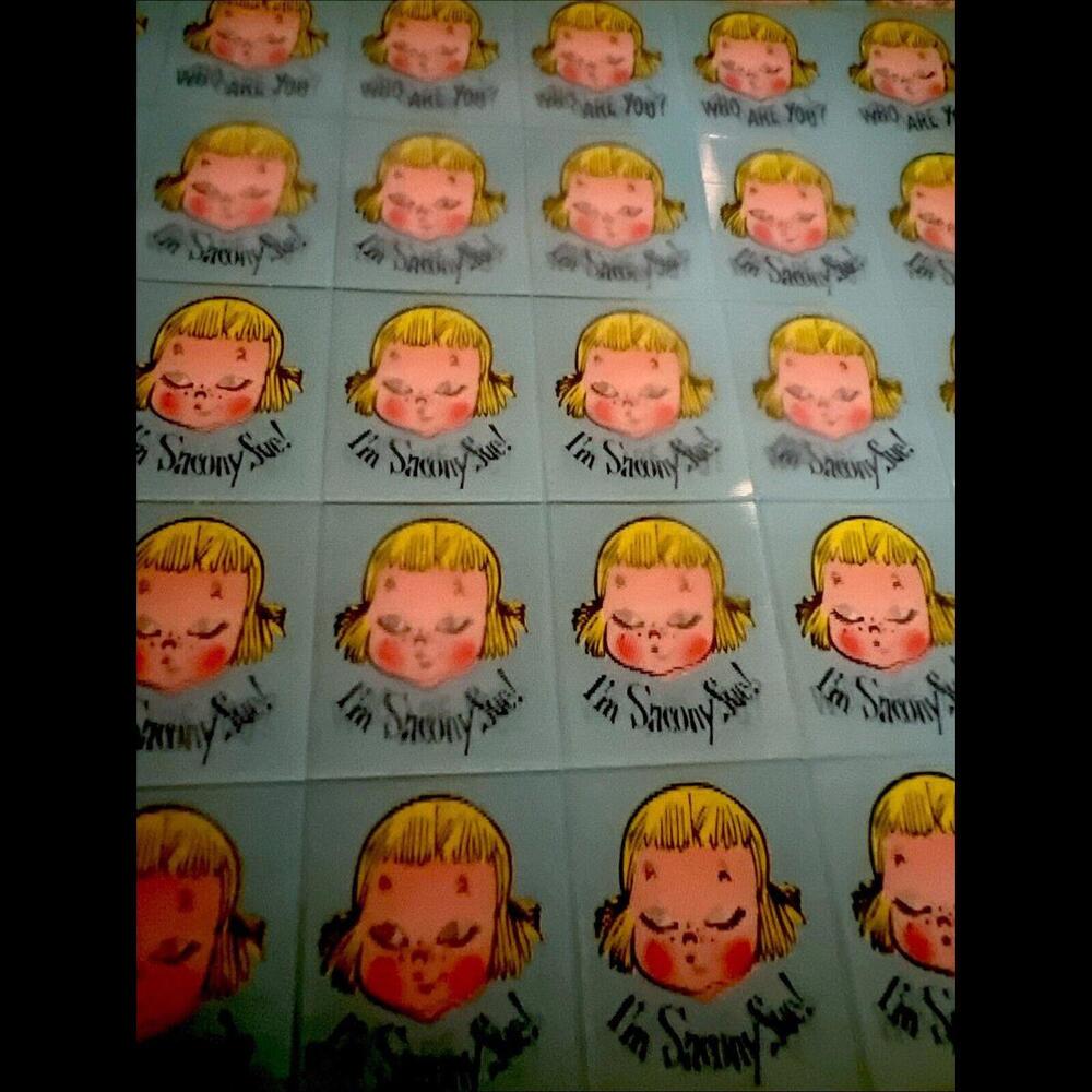 INVENTORY LOT 300+Sacony Sue Fashions 1960s VARI-VUE Motion lenticular NOS